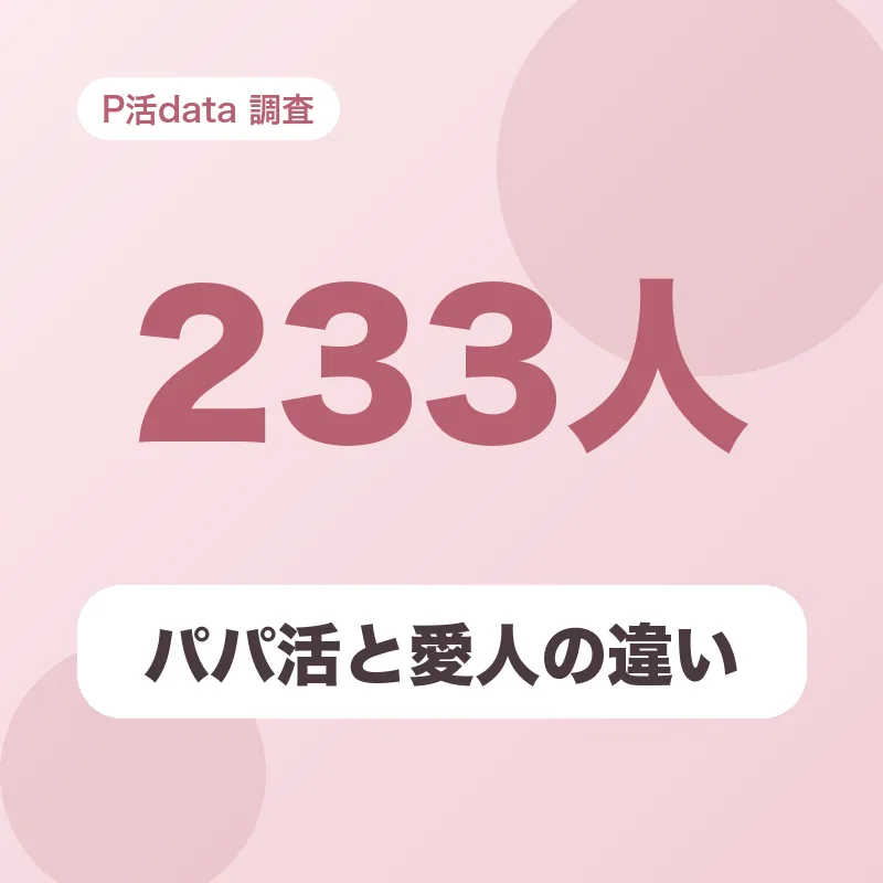 パパ活と愛人の違い