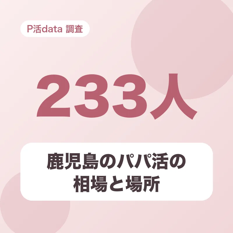 鹿児島のパパ活の相場と場所