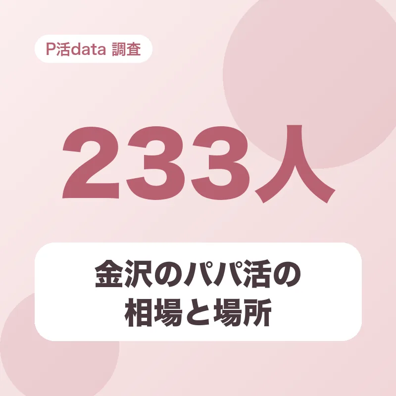 金沢のパパ活の相場と場所