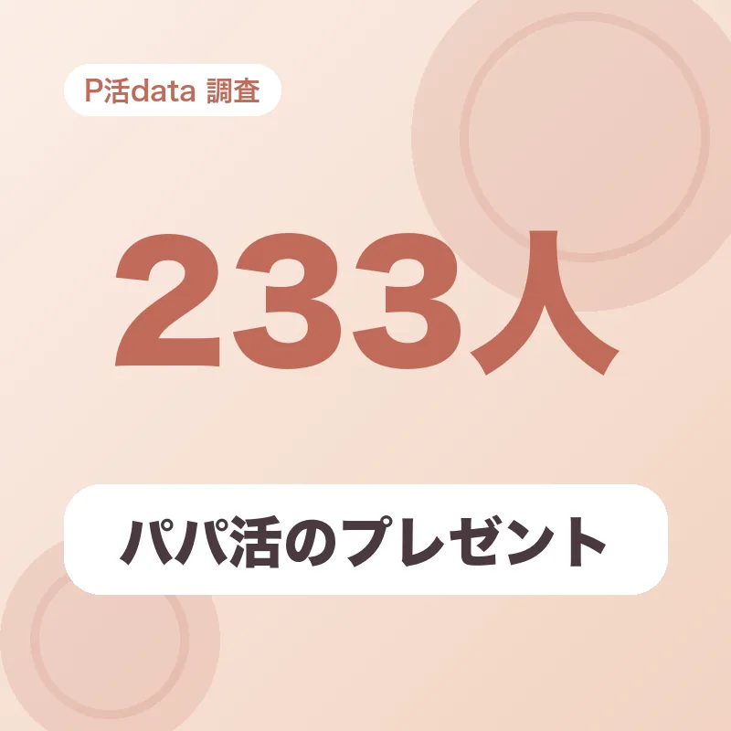 パパ活のプレゼント