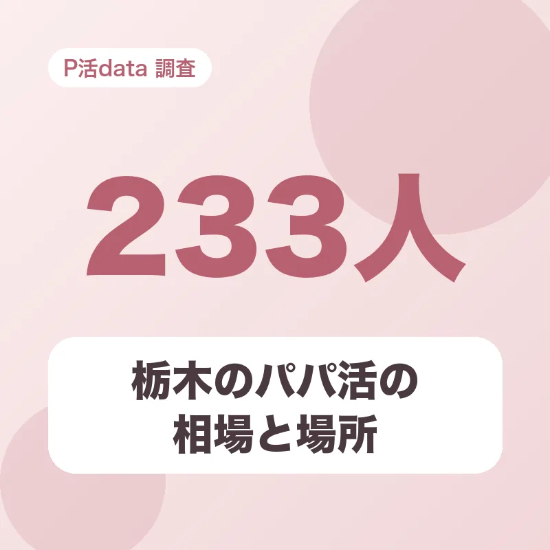 栃木のパパ活の相場と場所