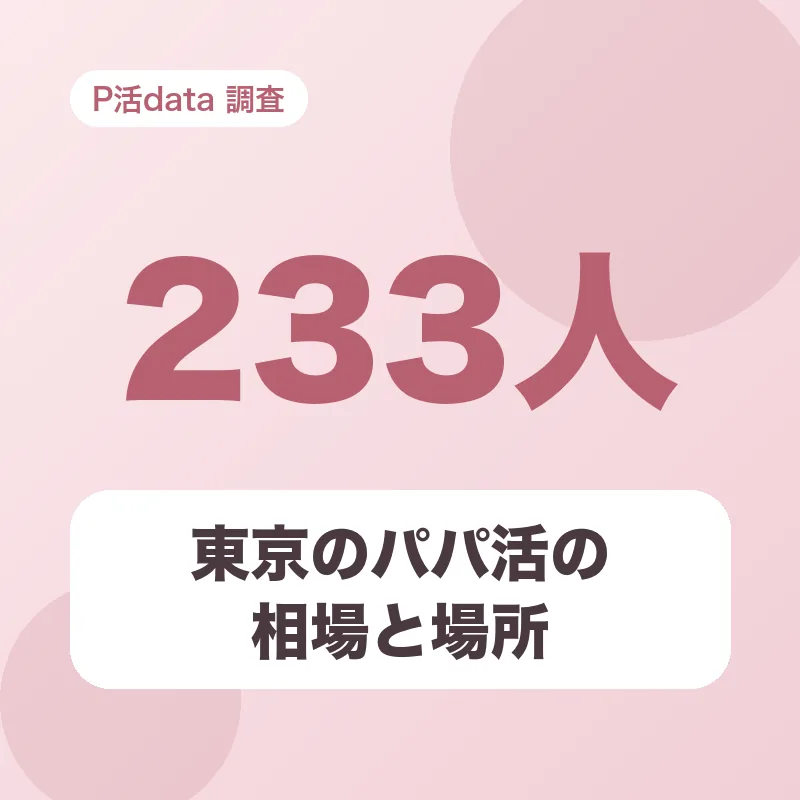 東京のパパ活の相場と場所